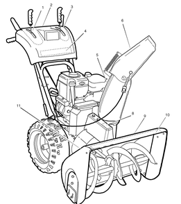 Part Location Diagram of 1741369MA Murray Decal, Yardking Perf